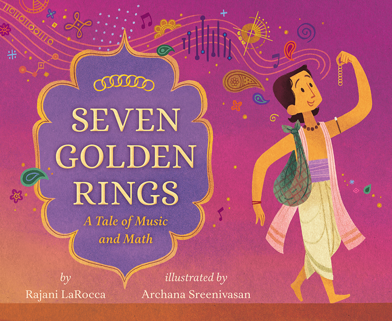 Seven Golden Rings: A Tale of Music and Math book cover
