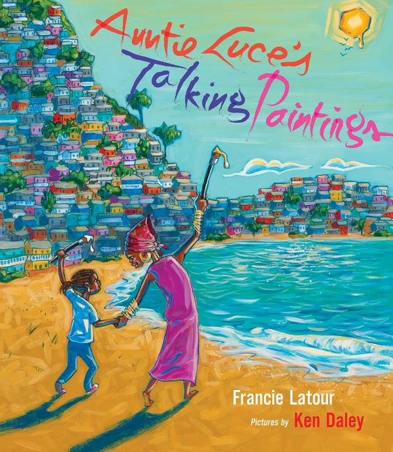 Auntie Luce's Talking Paintings book cover