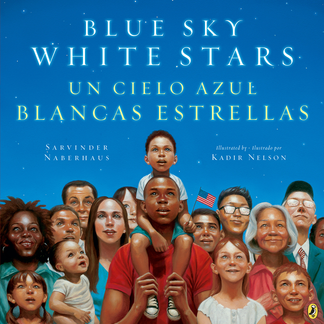 Blue Sky White Stars / Un cielo azul blancas estrellas