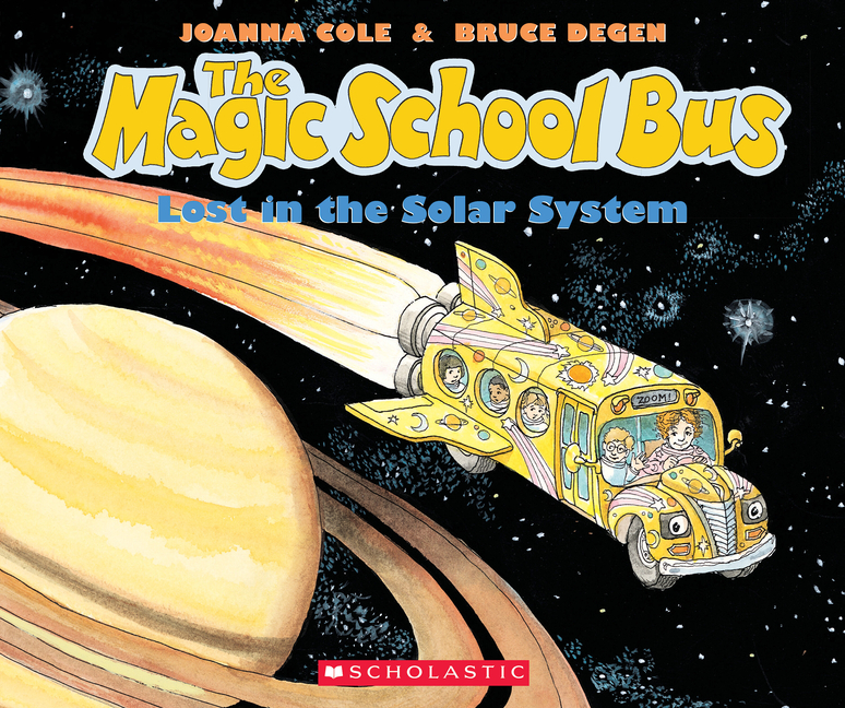 The Magic School Bus Lost in the Solar System book cover