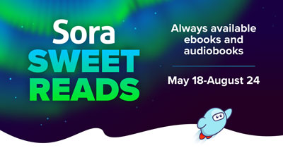Always available ebooks and audiobooks May 18-August 24