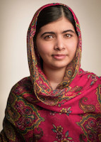 Photo of Malala Yousafzai