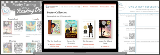 TeachingBooks Poetry Month