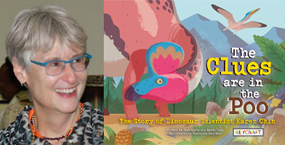 Jane Kurtz and The Clues are in the Poo book cover graphic