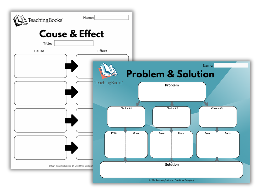 Comprehension graphic organizers