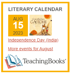 Literary Calendar widget