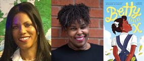 Authors Ilyasah Shabazz and Renee and book Betty Before X