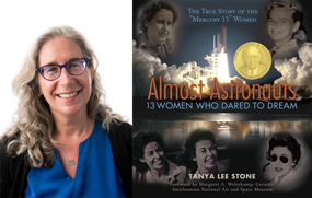 Authors Tanya Lee Stone and book Almost Astronauts