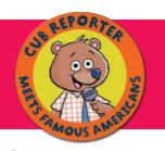 Cub Reporter Meets Famous Americans Series