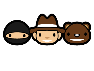 Ninja Cowboy Bear Series