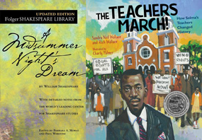 A Midsummer Night's Dream and The Teachers March book covers