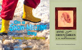 Book covers, On a Snow-Melting Day and Anne of Green Gables