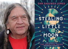 Author Dan SaSuWeh and book cover Stealing Little Moon