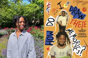 Artist Jonell Joshua and illustrated memoir, How Do I Draw These Memories